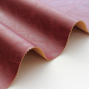 XZ73244 PVC bag leather with brush backing