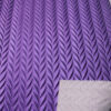 XZ73260 herringbone embossed PVC leather with chevron pattern for bags