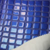 XZ73261 geometric embossed PVC leather with square pattern for bags