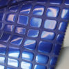 XZ73261 geometric embossed PVC leather with square pattern for bags