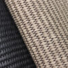 XZ73279 woven texture embossed PVC leather with textile pattern for bags