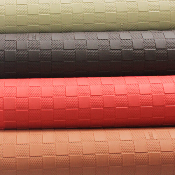 xz73280-basket-weave-embossed-pvc-leather-for-bags (5) XZ73280 basket weave embossed PVC leather for handbags