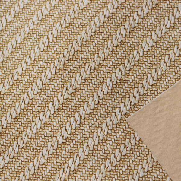 XZ73284 woven embossed PVC leather with braided texture for bags
