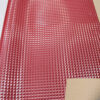 XZ73292 3D diamond embossed PVC leather with glossy surface