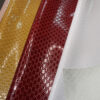 Glossy chain embossed texture of XZ73334 PVC leather