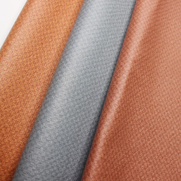 XZ73337 natural grain embossed PVC leather with fine leather texture