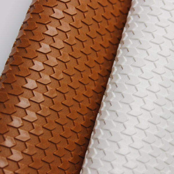 xz73381-honeycomb-embossed-pvc-leather (5) XZ73381 honeycomb embossed PVC leather with hexagon texture