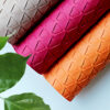 XZ73426 geometric embossed PVC leather for bags