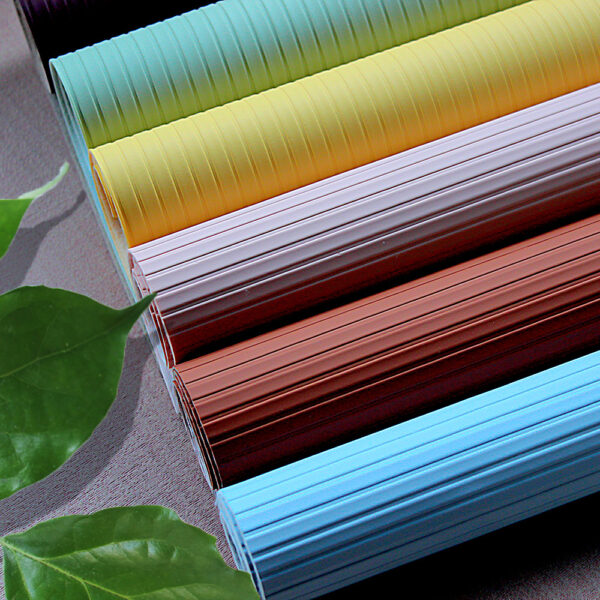XZ73430 fine line embossed PVC leather material
