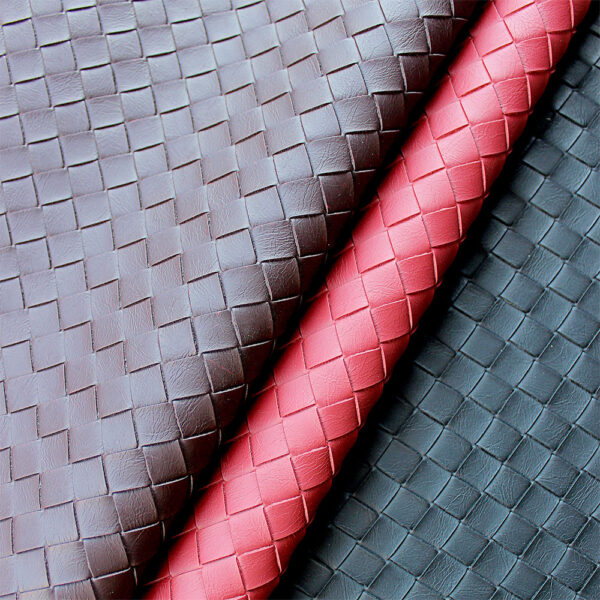 xz73431-basket-weave-pvc-leather-for-bags (3) XZ73431 basket weave PVC leather for bags