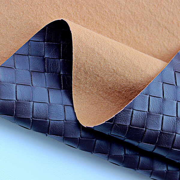 xz73431-basket-weave-pvc-leather-for-bags (5) XZ73431 basket weave PVC leather for bags