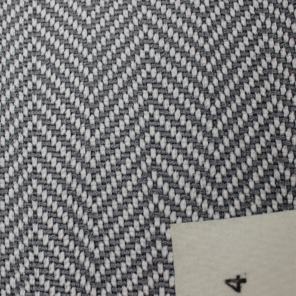 XZ73434 woven texture PVC leather with textile surface