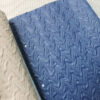 XZ73445 geometric woven PVC leather for bags