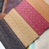 XZ73445 geometric woven PVC leather for bags