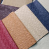 XZ73445 geometric woven PVC leather for bags