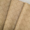 XZ73513 large basket weave embossed PVC leather with woven pattern