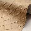 XZ73513 large basket weave embossed PVC leather with woven pattern