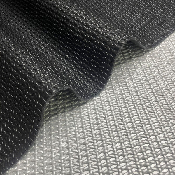 XZ73516 PVC leather with cotton-like velvet backing