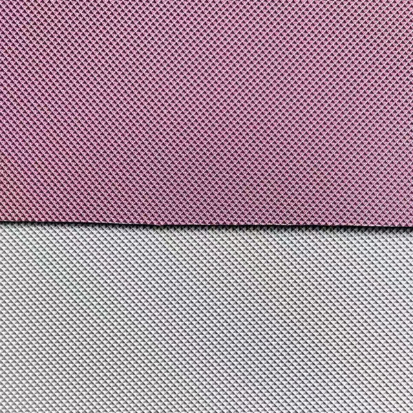 XZ73529 micro diamond embossed PVC leather with fine geometric texture