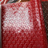 XZ73595 chevron pattern embossed PVC leather for bags