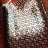 XZ73595 chevron pattern embossed PVC leather for bags