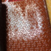 XZ73595 chevron pattern embossed PVC leather for bags