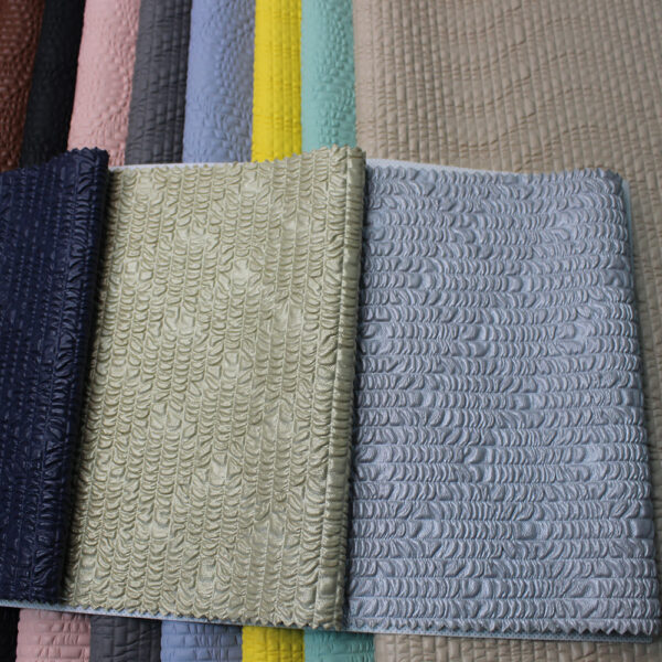 1.0mm fine wrinkle grain PVC leather for sofas