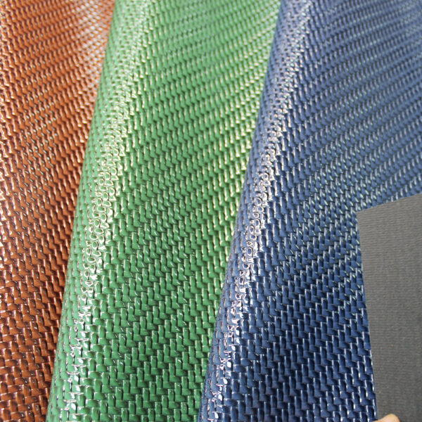 xz73654-mini-basket-weave-pvc-leather-for-bags (1) XZ73654 mini basket weave embossed PVC leather for bags
