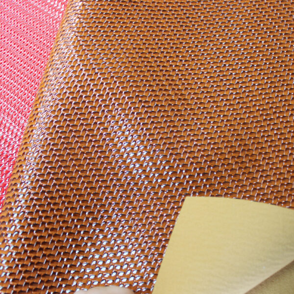 xz73654-mini-basket-weave-pvc-leather-for-bags (5) XZ73654 mini basket weave embossed PVC leather for bags