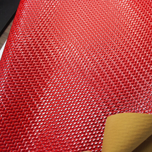 xz73654-mini-basket-weave-pvc-leather-for-bags (6) XZ73654 mini basket weave embossed PVC leather for bags