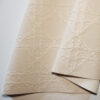 XZ73677 woven texture PVC leather with fabric-like embossed surface
