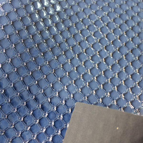 xz73680-quilted-embossed-pvc-leather (7) XZ73680 glossy quilted embossed PVC leather with diamond padded pattern