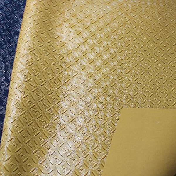xz73682-floral-embossed-pvc-leather (5) XZ73682 floral embossed PVC leather with glossy flower pattern
