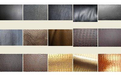 genuine leather grain and fiber structure